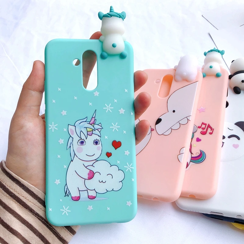 5 Funda huawei mate 20 Lite чехол etui mate 10 Lite чехол 3D Kawaii Медведь Единорог силиконовый чехол для huawei mate 20 Lite чехол Capa - Цвет: 5