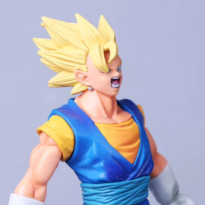 HKXZM Аниме Фигурка 18 см Драконий жемчуг Супер SaiYan Vegetto ПВХ фигурка Коллекционная