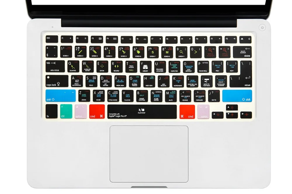 Чехол для экрана клавиатуры Iphone Imac Macbook Pro Air 13 15 Kc A1278 Logic X|Чехлы клавиатуры| |