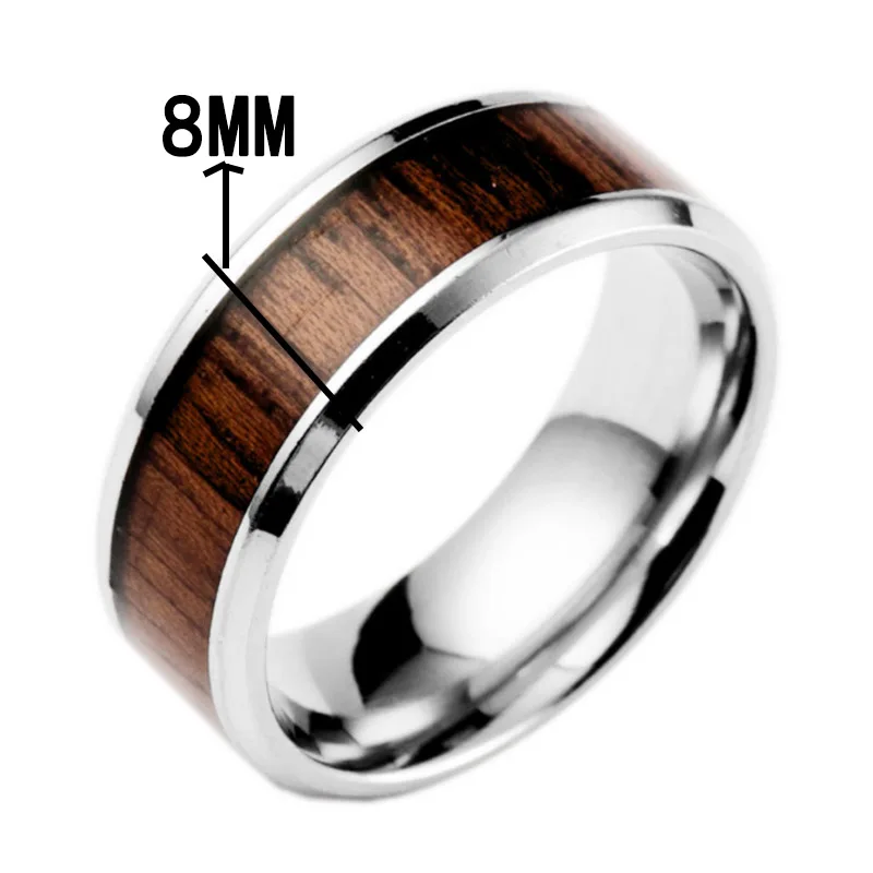 1 шт. мужское кольцо из вольфрамовой стали 8 мм|stainless steel band ring|band ringfashion rings |