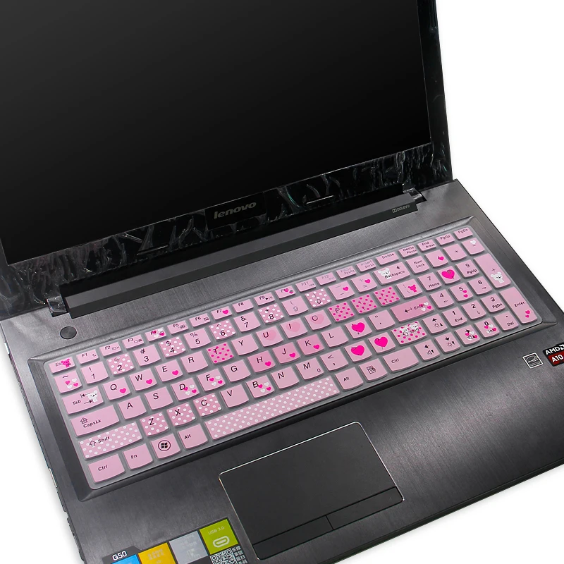 Силиконовая Защитная крышка для клавиатуры Lenovo 15 6 17 дюймов Y50 70 Z500 Y700 G580 Y510P G50 80 Z570