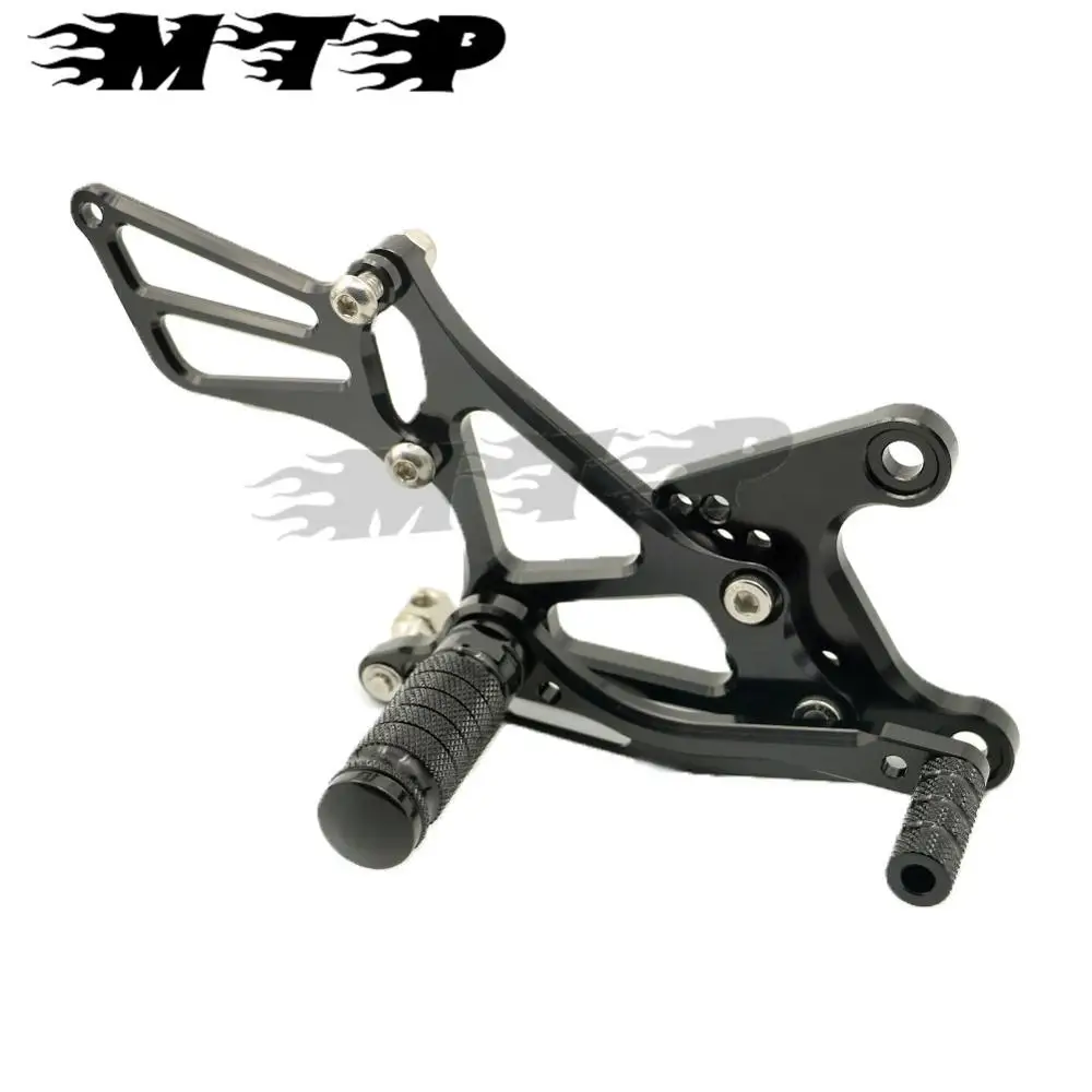 Полный CNC алюминиевый мотоцикл Регулируемый Rearsets задний Набор подножки для KAWASAKI