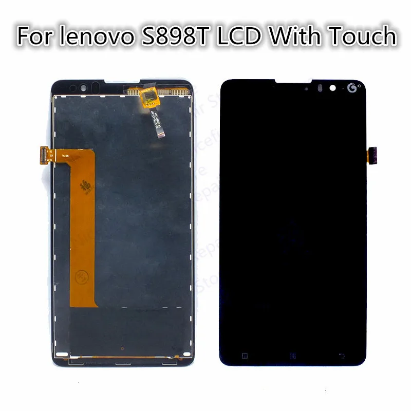 Бесплатная доставка хорошее качество для Lenovo S898T ЖК-дисплей с сенсорным экраном и