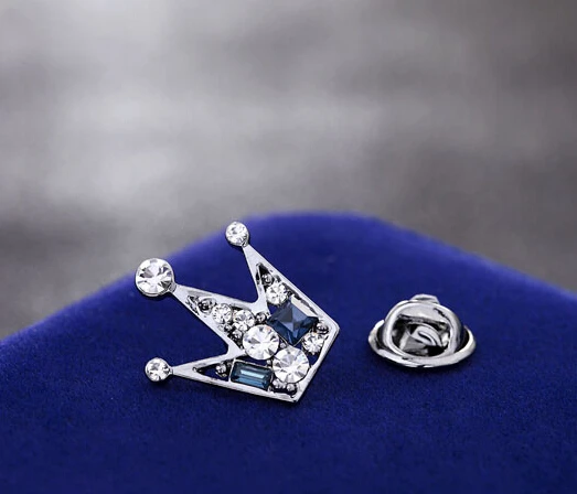 2016 модные брендовые элегантные женские броши в виде короны с кристаллами 1 шт.