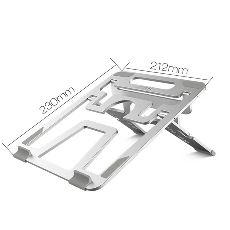 Охлаждающая подставка COOLCOLD складная алюминиевая Нескользящая охлаждающая для
