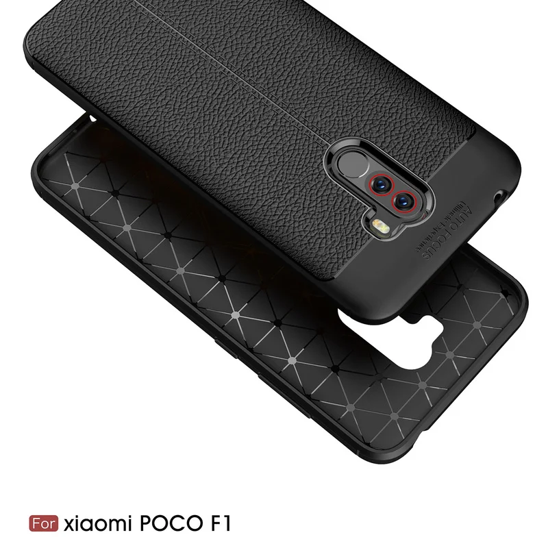 Чехол для pocophone f1, чехол для телефона Xiaomi PocophoneF1, задняя крышка из ТПУ, силиконовый чехол для Xiaomi pocophone f1, стильный чехол