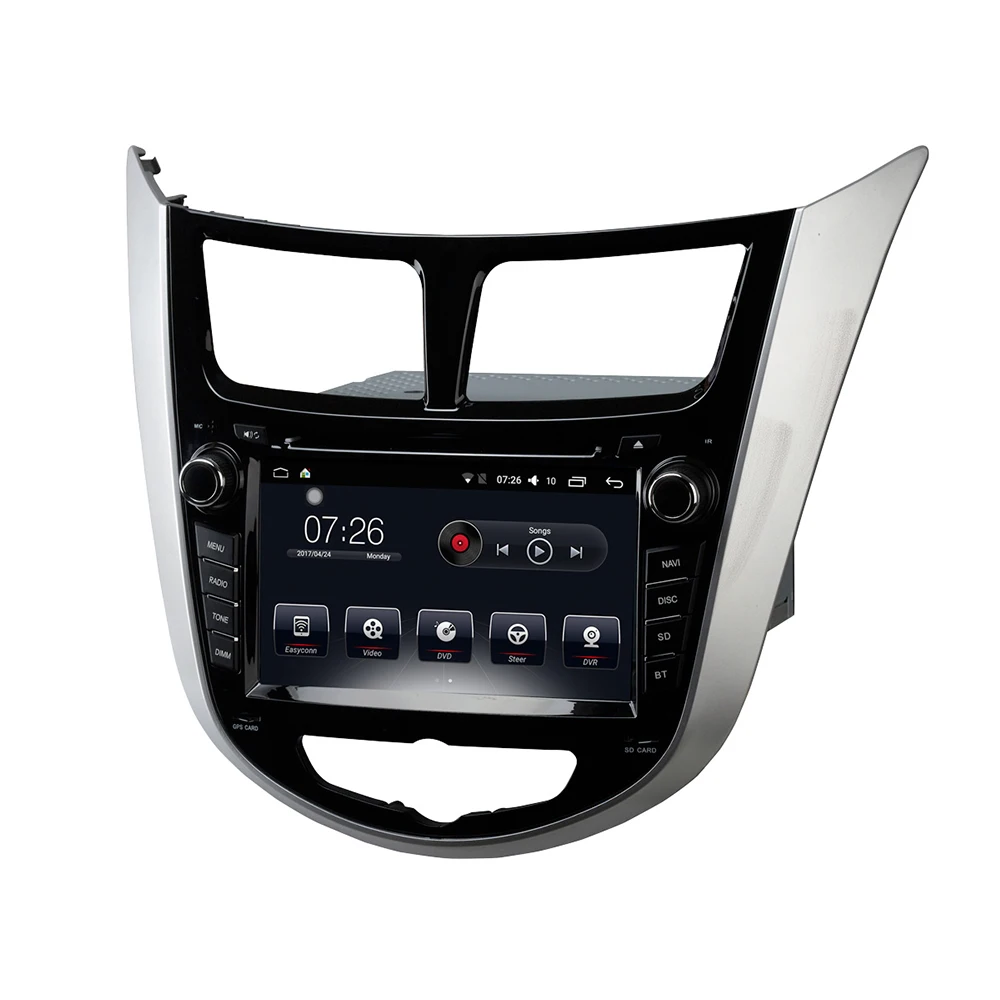 D NOBLE 2G + 16G Android 7 1 автомобильный dvd плеер дюймов 2 din Wifi Bt FM Радио Стерео GPS навигация