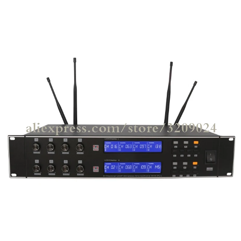 8 канальный беспроводной семейный корпоративный Конференц микрофон система для