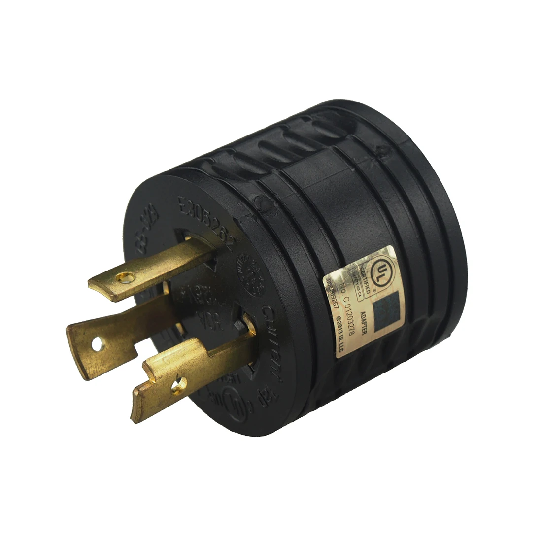 [L5 30P to TT 30R] UL CUL RV 30 AMP 3 Prong адаптер для генератора Nema L5 Male 30R Female Plug|Удлинители