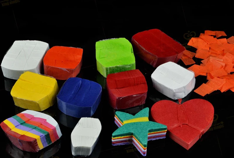 1 сумка 12 шт. в партии хит продаж цветная бумага волшебная снежная буря для