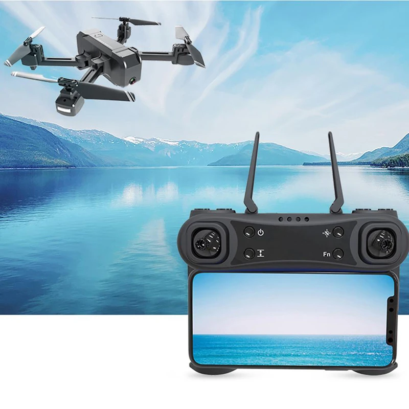 Радиоуправляемый вертолет гоночный Дрон GPS с Wi Fi FPV 1080P HD камера Квадрокоптер