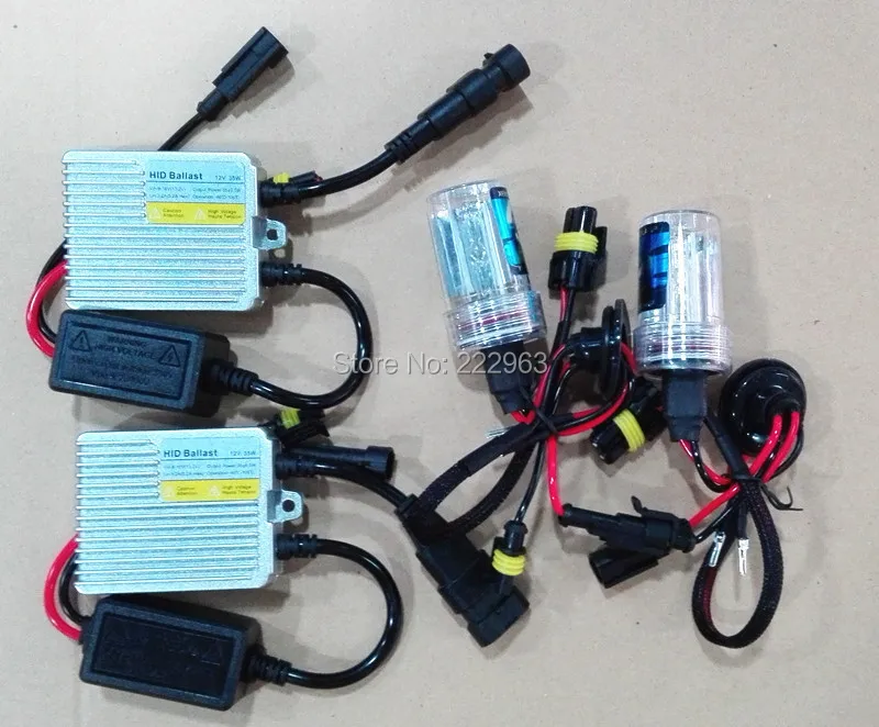 

50sets/lot HID Xenon Kit 35W AC High Quality Slim ballast H1 H3 H4 H7 H8 H9 H10 H11 9005 9006 9007 880 4300k 6000k 8000k 10000k