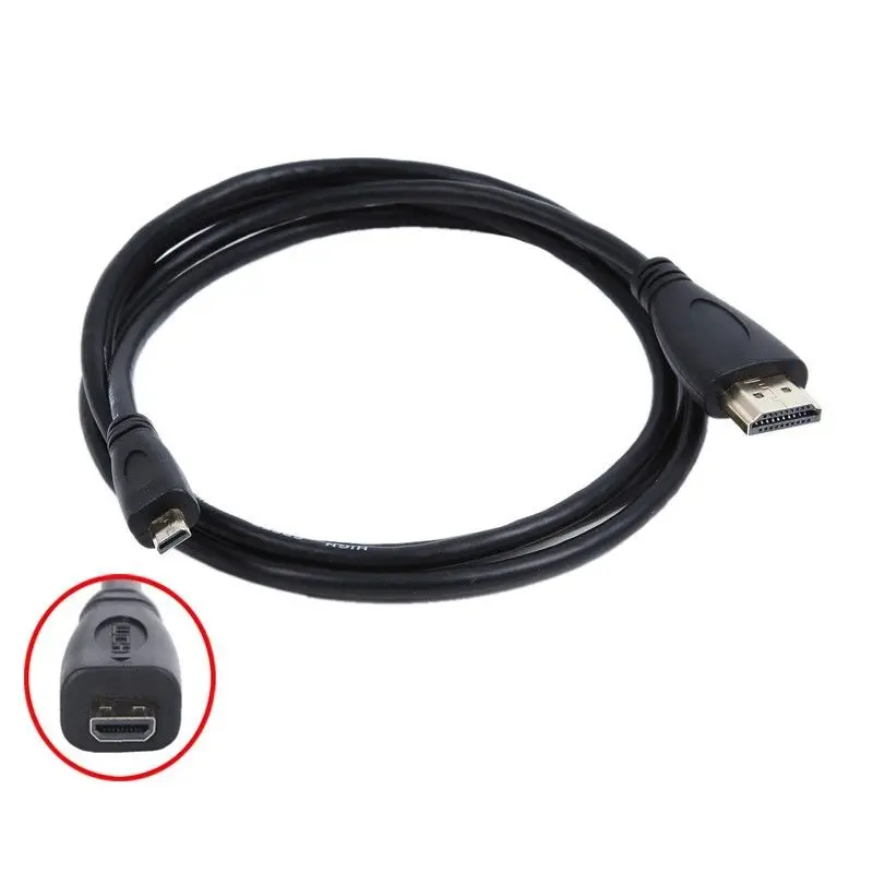 Micro HDMI 1080p A/V TV Video Cable для Sony CyberShot DSC-WX80 Camera | Электроника - Фото №1