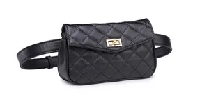 Модная женская поясная сумка, поясная сумка, поясная сумка для путешествий, Женская однотонная сумка на бедрах, маленькая сумочка с замком, украшение