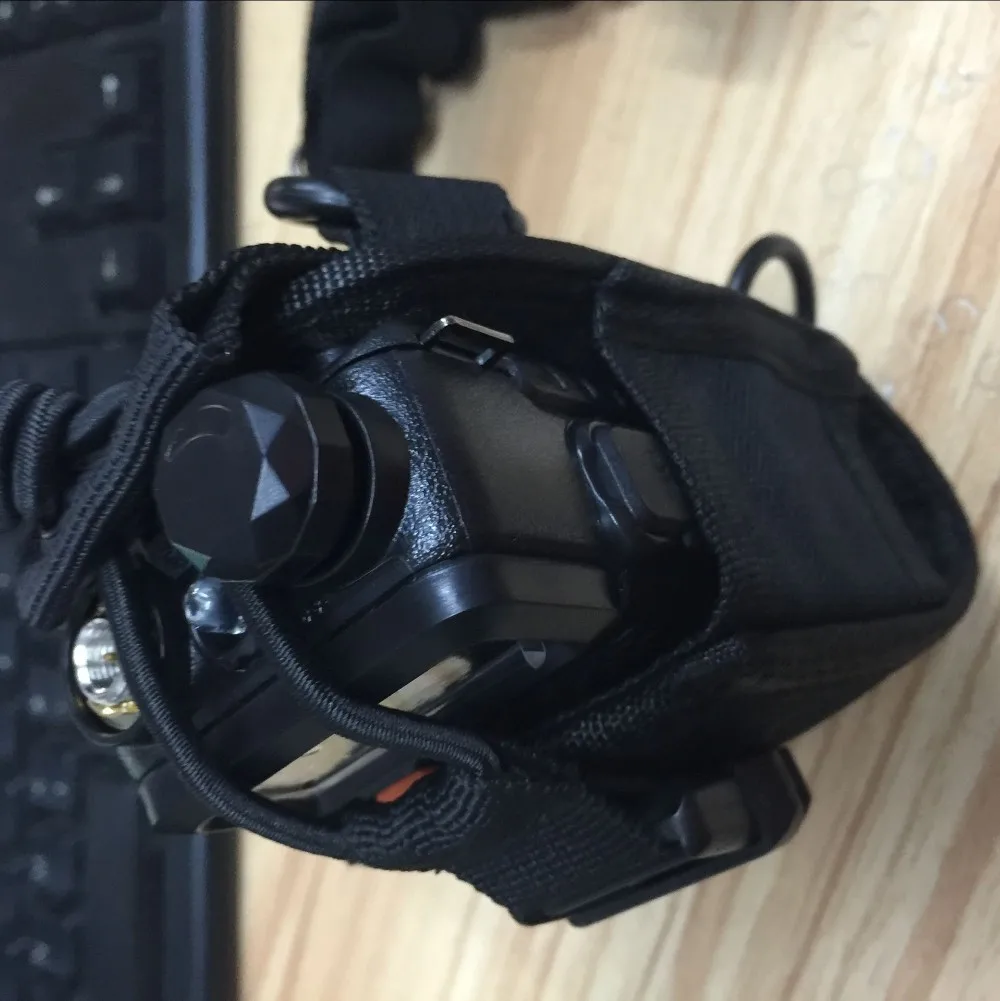 2pcs Baofeng radio case Carry Case Holder Walkie Talkie nylon case radio holder for Kenwood For Motorola Yaesu Uv-5r Accessories