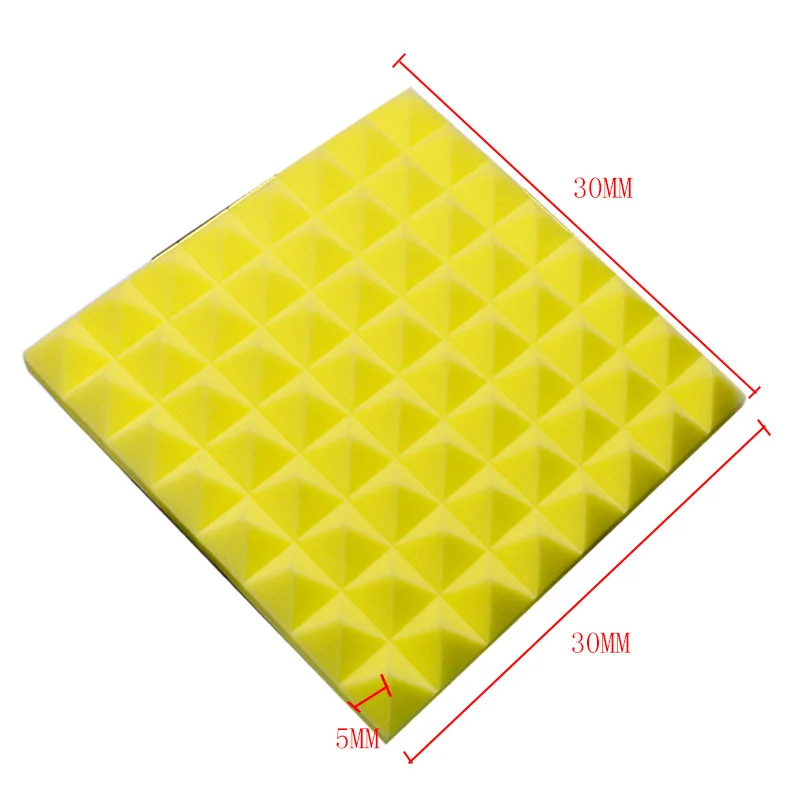 1 шт. 30x30x5 см звукоизоляция пена Студия Акустическая Пена обработка звука студия