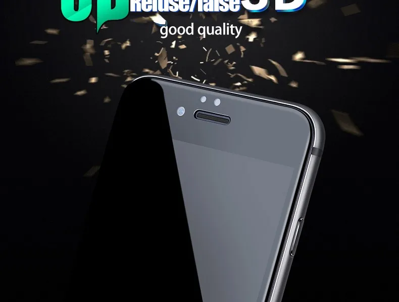 CHYI 3D Arc Edge закаленное стекло для iphone 6 7 6s анти УФ для iphone 8 Защита экрана Eyecare олеофобное покрытие защитное