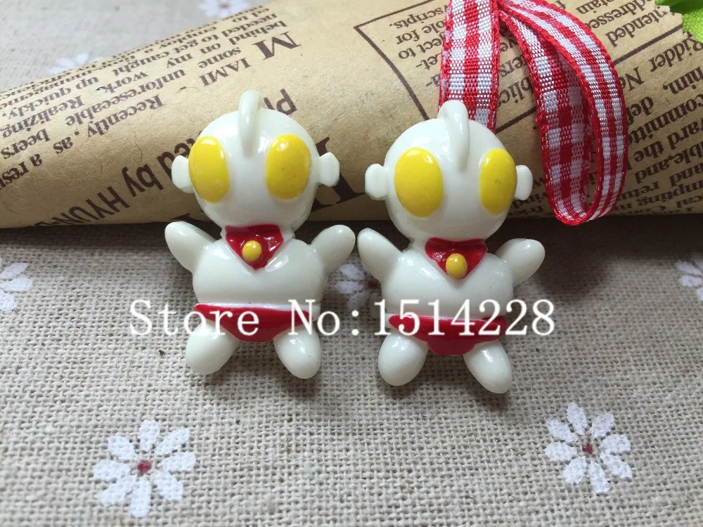 

Free shipping!Resin cartoon man .Resin flatback cabochon for phone decoration hair bow center ,DIY22*33mm