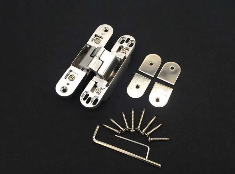 Трехмерный Регулируемый скрытый шарнир перекрестный деревянный дверной 28*135*140