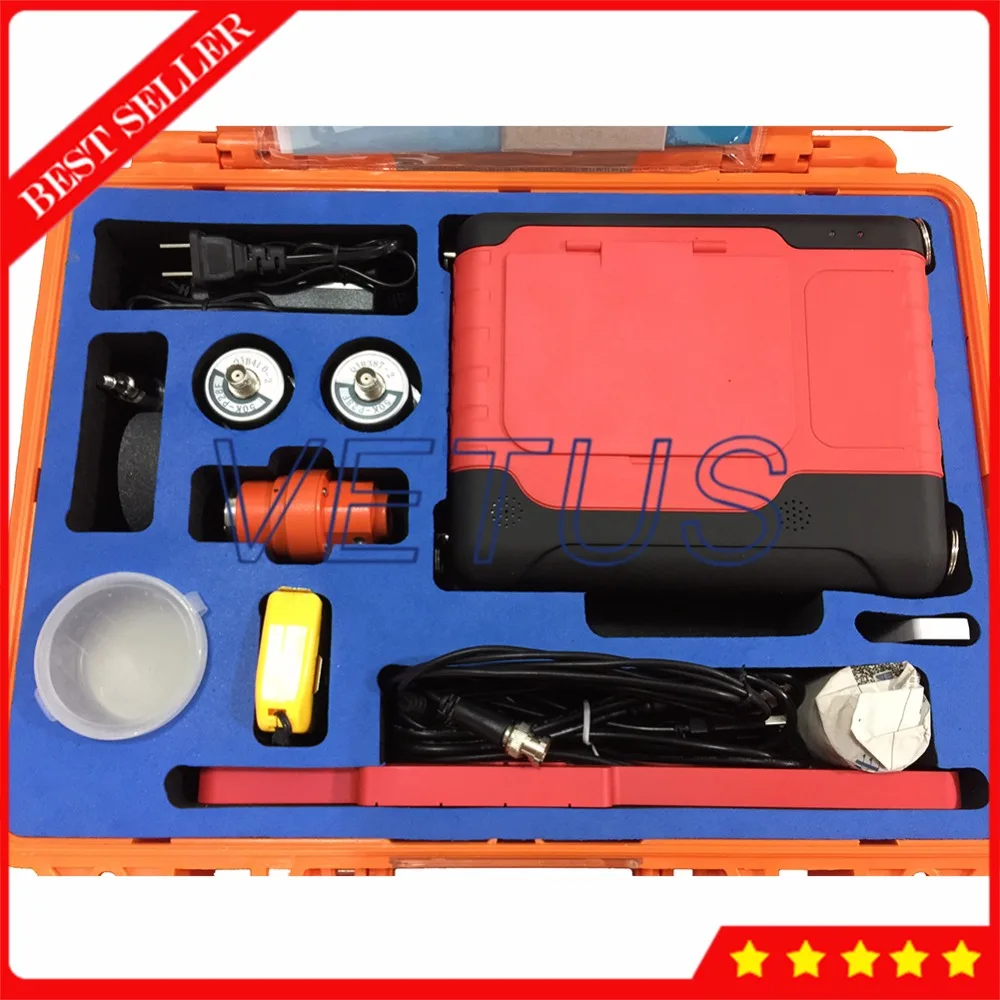 Встроенный детектор трещин с цветным сенсорным TFT-экраном применяется для