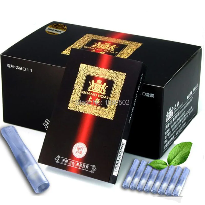 80 шт./лот фильтр для курения табака одноразовый магнитный держатель сигарет с