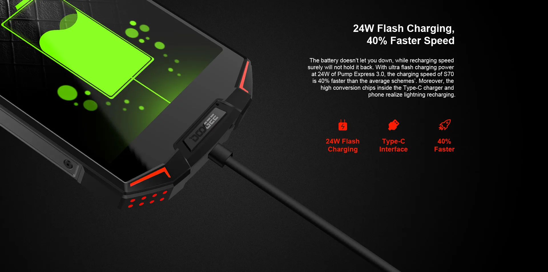 Быстрая DOOGEE S70 IP68/IP69K водонепроницаемый ударопрочный смартфон 5500mAh 5,99 ''6 GB 64GB 16,0 Мп камера 12 МП