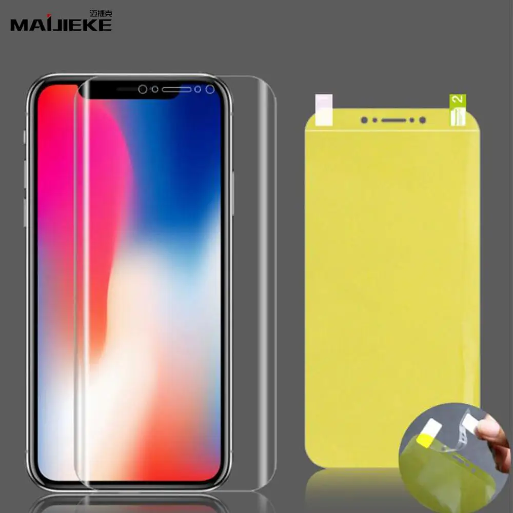 Мягкая Гидрогелевая 3d пленка с полным покрытием для Samsung Galaxy Note 10 и pro Защитная