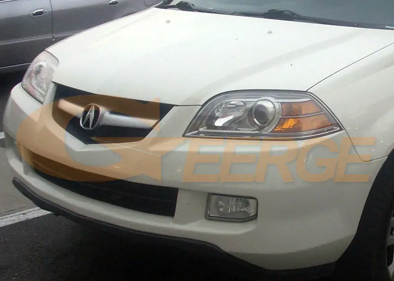Для Acura MDX 2004 2005 2006 отличные ангельские глазки Ультра яркое освещение фары CCFL ангельские глазки Halo комплект колец