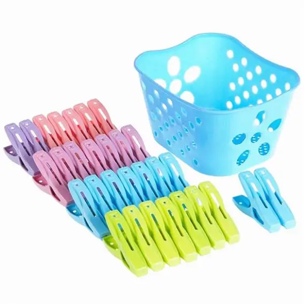 30 шт пластиковые прищепки для одежды подвесной белья одежда шпильки пляжного