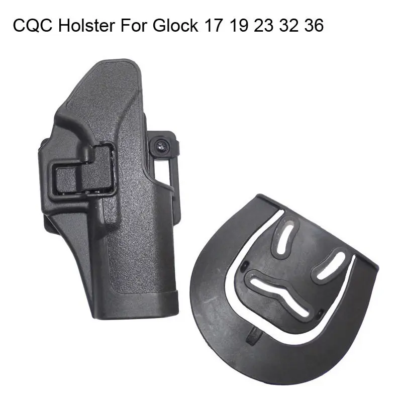 Быстрая тактическая CQC правая рука весло пистолет кобура для Glock 17 19 22 23 31 32 holster | Кобуры -32729573852