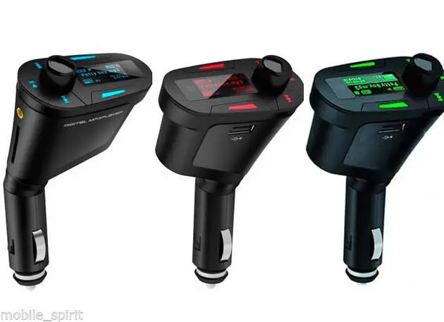 Автомобильные аксессуары беспроводной комплект FM-передатчик радио приемник