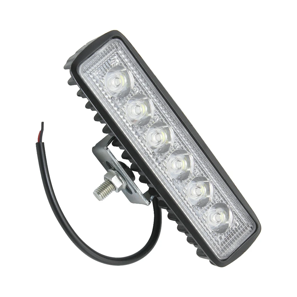 18 Вт DRL Светодиодный прожектор рабочий свет 12 В 4WD светодиодные рабочие огни для