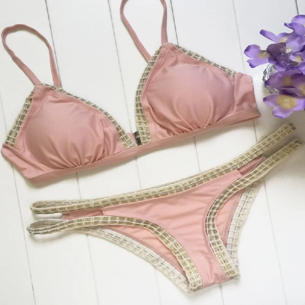 Bikinis женщин 2017 бразильские женщины сексуальный купальник бикини установить