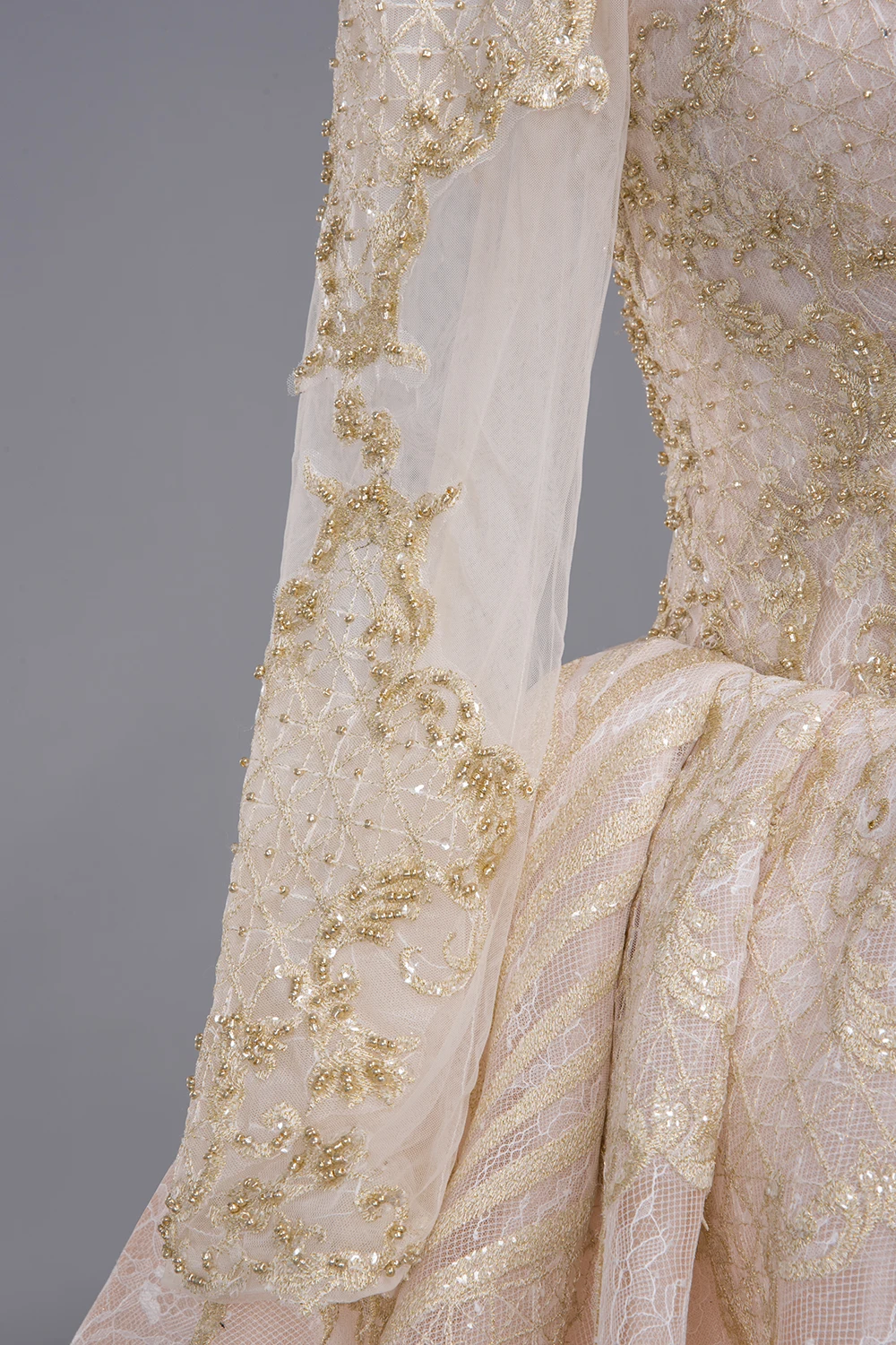 Роскошное Свадебное платье на шнуровке Vestido De Novia с аппликацией декольте имитация крест-накрест с длинными рукавами Свадебные платья