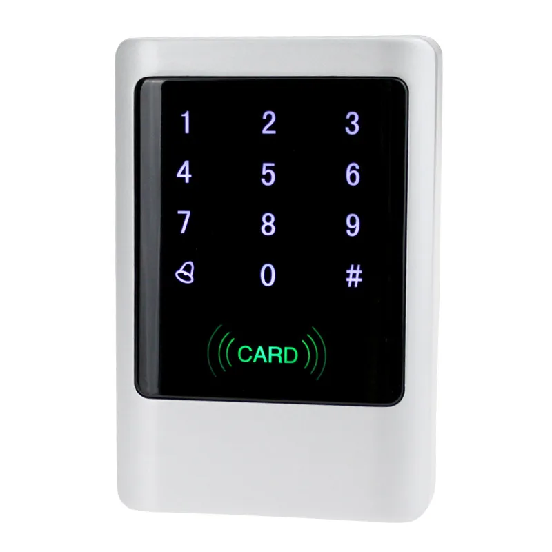 IP65 Водонепроницаемый Металл контроллер доступа RFID ЖК-дисплей 125 кГц/13,56 МГц MF Смарт RFID считыватель для двери Система контроля доступа
