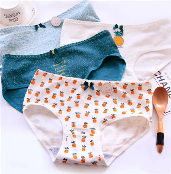 Хлопковые трусы нижнее белье для девочек со средней талией детское 7 шт./лот SQ 0755 A