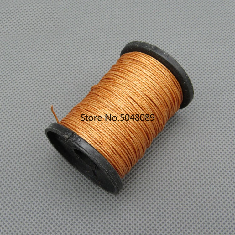 Прочная прочная Вощеная нейлоновая швейная нить для ремесла и ремонта обуви 50 м