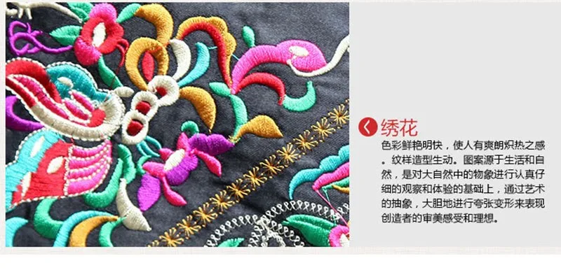XIYUAN Брендовые женские этнические вышитый клатч винтажные сумки холщовые вышитые кошельки ручной работы и сумки кошелек
