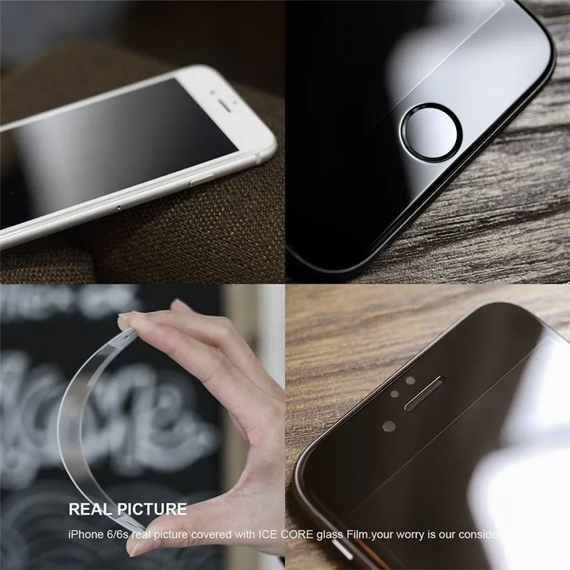 Защитная пленка для экрана на iPhone 7 8 6 6s Plus X 5|Защитные стёкла и плёнки телефонов| |