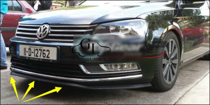 Бампер для губ дефлектор Volkswagen VW Passat Dasher Quantum Santana Corsar Magotan Carat передний спойлер