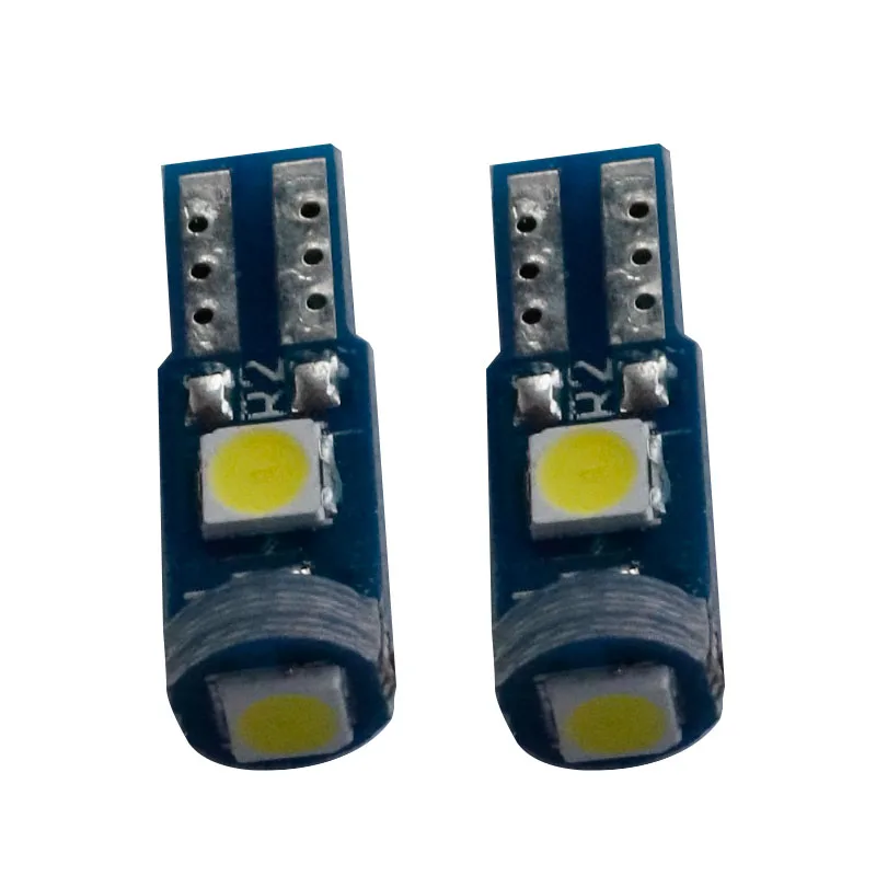 100 шт. авто Led T5 3 SMD 3030 W3W 37 73 74 боковой инструмент: клин Панель Спидометр Тахометр
