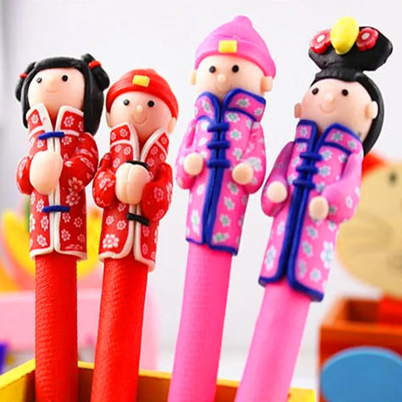 10 шт./лот творческие ручки ручной работы из полимерной глины индивидуальная