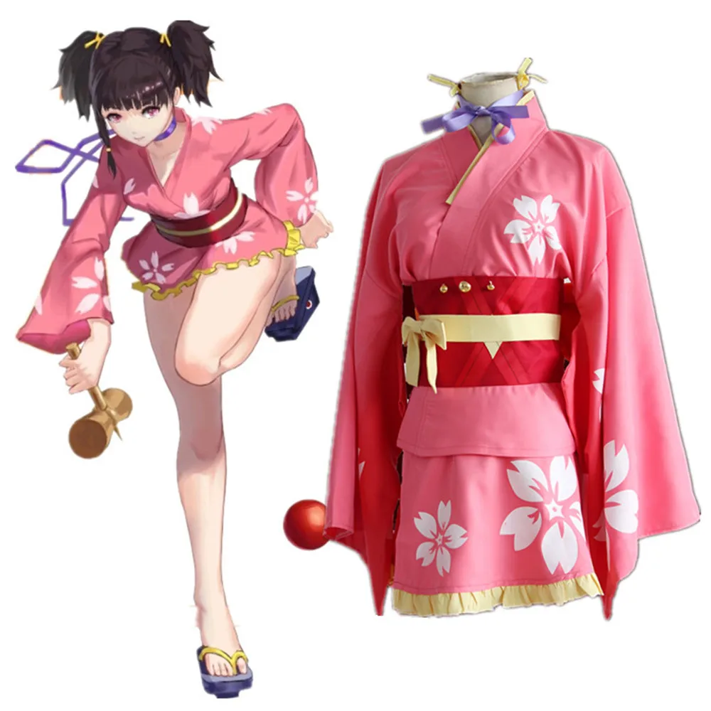 Аниме Kabaneri of the Iron Fortress Mumei кимоно Униформа полный комплект косплей костюм с