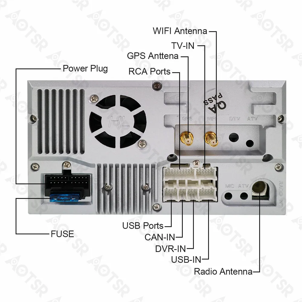 Автомагнитола на Android 8 0/7 1 С GPS навигацией DVD плеером головное устройство для