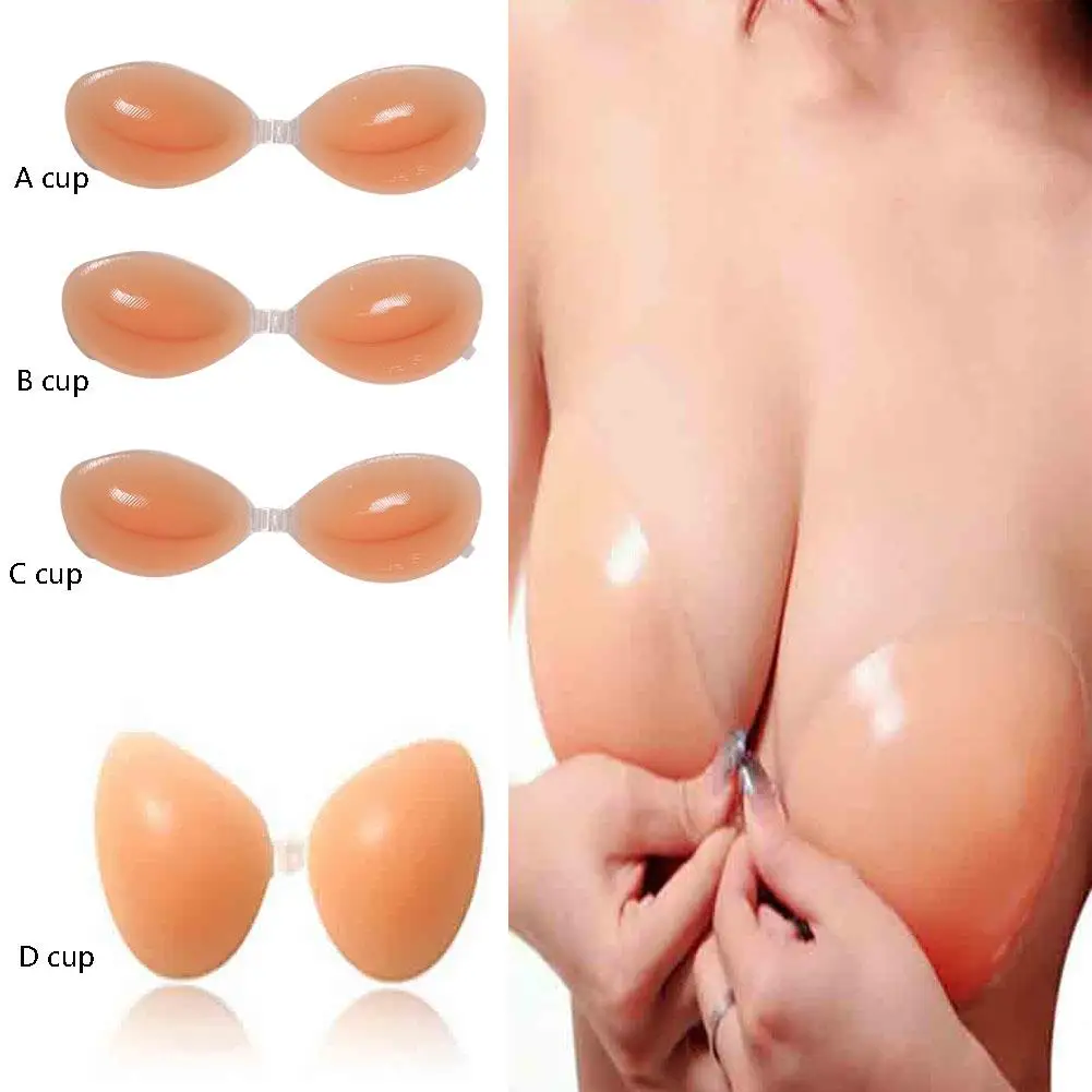 Горячие сексуальные женские самоклеящиеся прокладки для груди силиконовые