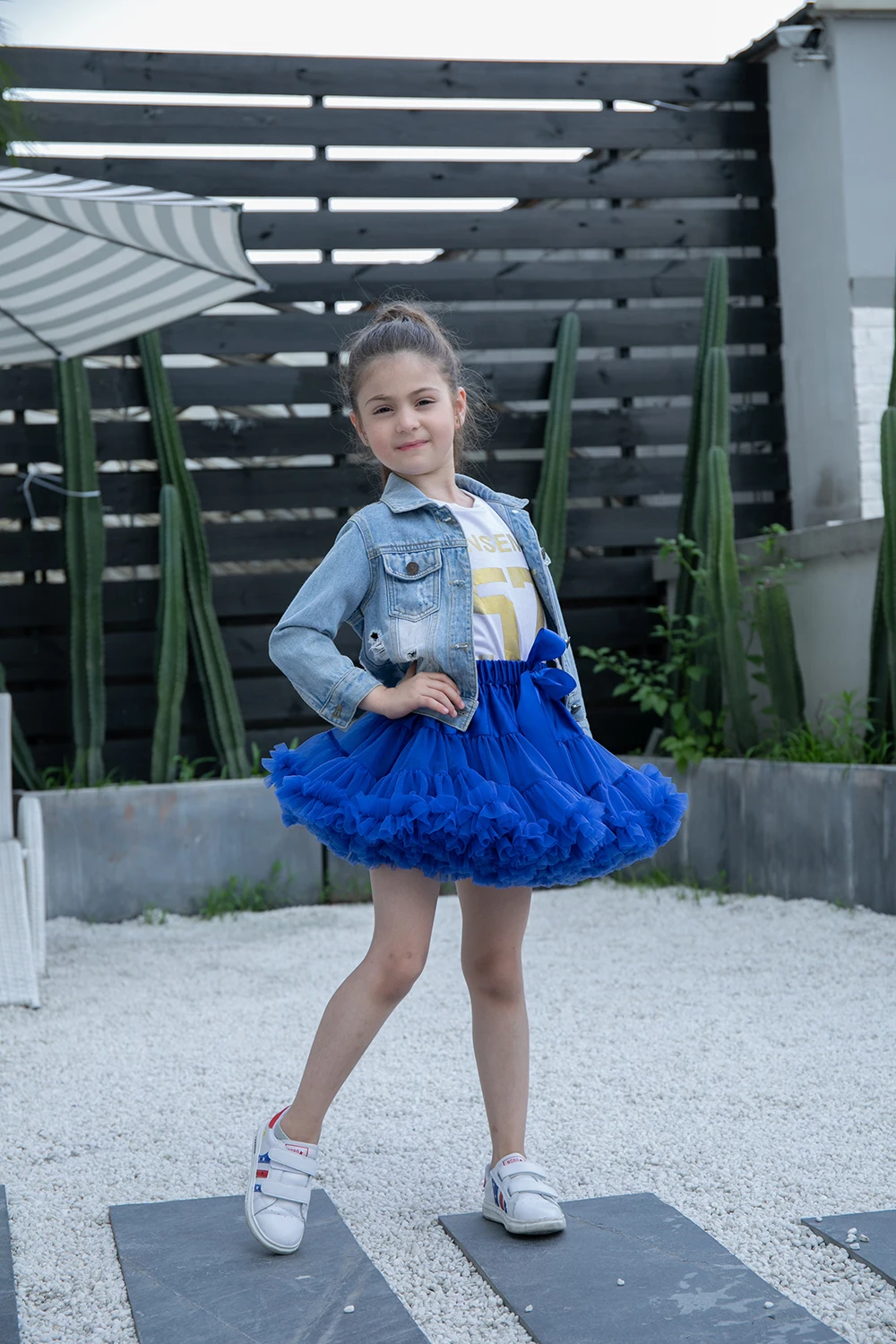 Юбка-американка для девочек юбка-американка юбка-пачка танцев От 0 до 10 лет Одежда