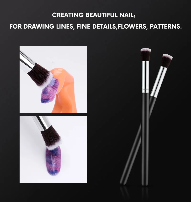 TP 6 в 1 Dip порошок ящик для инструментов Французский маникюр Nail art Кисть 2-сторонняя пилочки для ногтей, лоток для порошка жидкость для снятия пористый толкатель стартовый набор