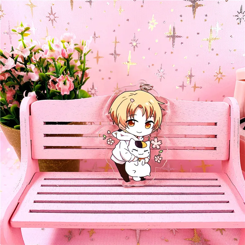 Книга японского аниме Natsume брелок с дизайном друзья модные Мультяшные фигурки