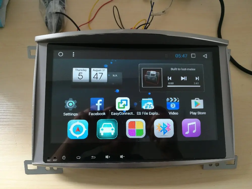 10,2 дюймов ips Android 7,1 автомобильный аудио для Toyota Land cruiser 100 VXR Lexus LX470 стерео видео gps Navi мультимедиа ips монитор 4G