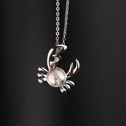 Искусственная серебряная подвеска с жемчугом 10 мм или круглыми бусинами оптовая